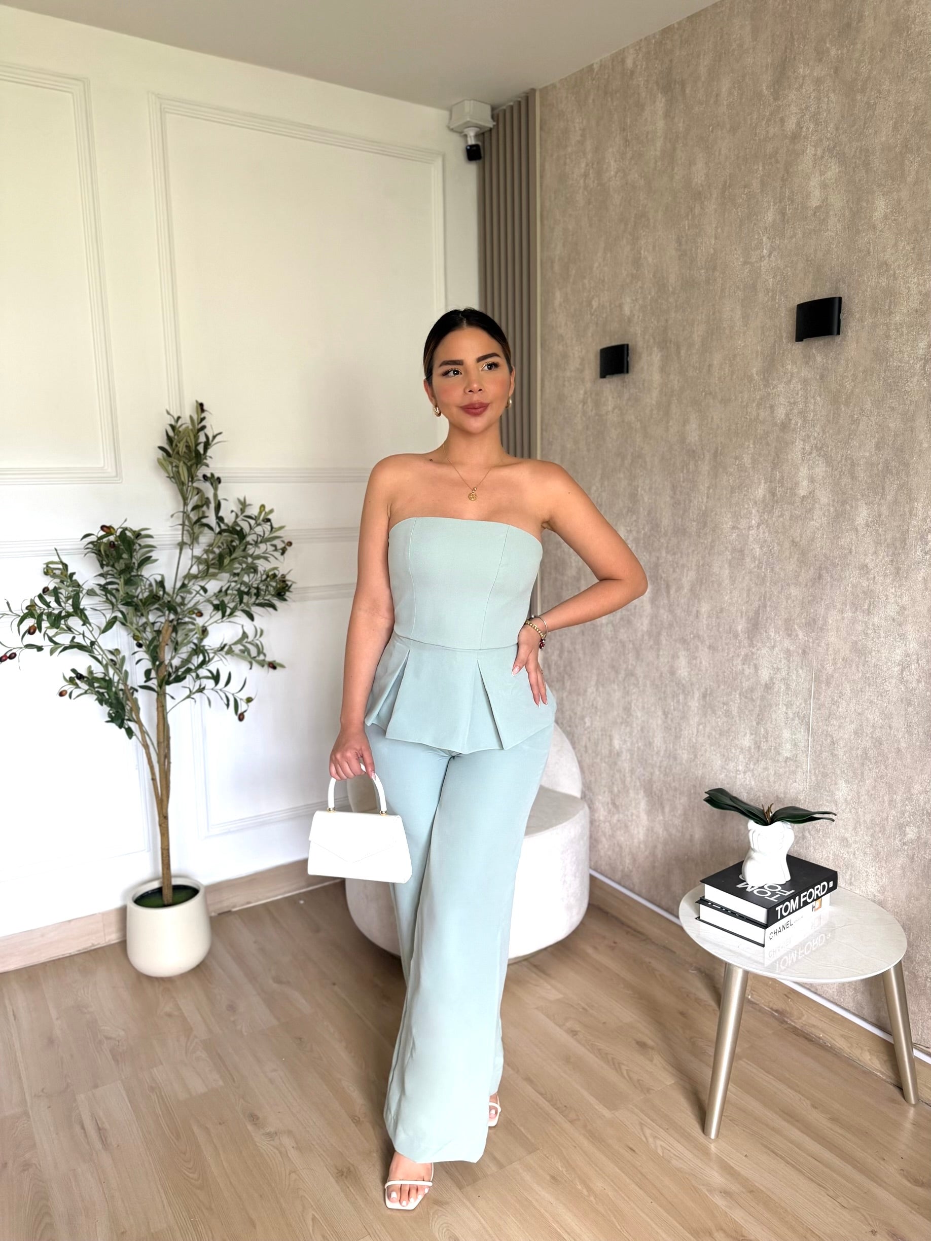 Set Alina Blusa Pantalón