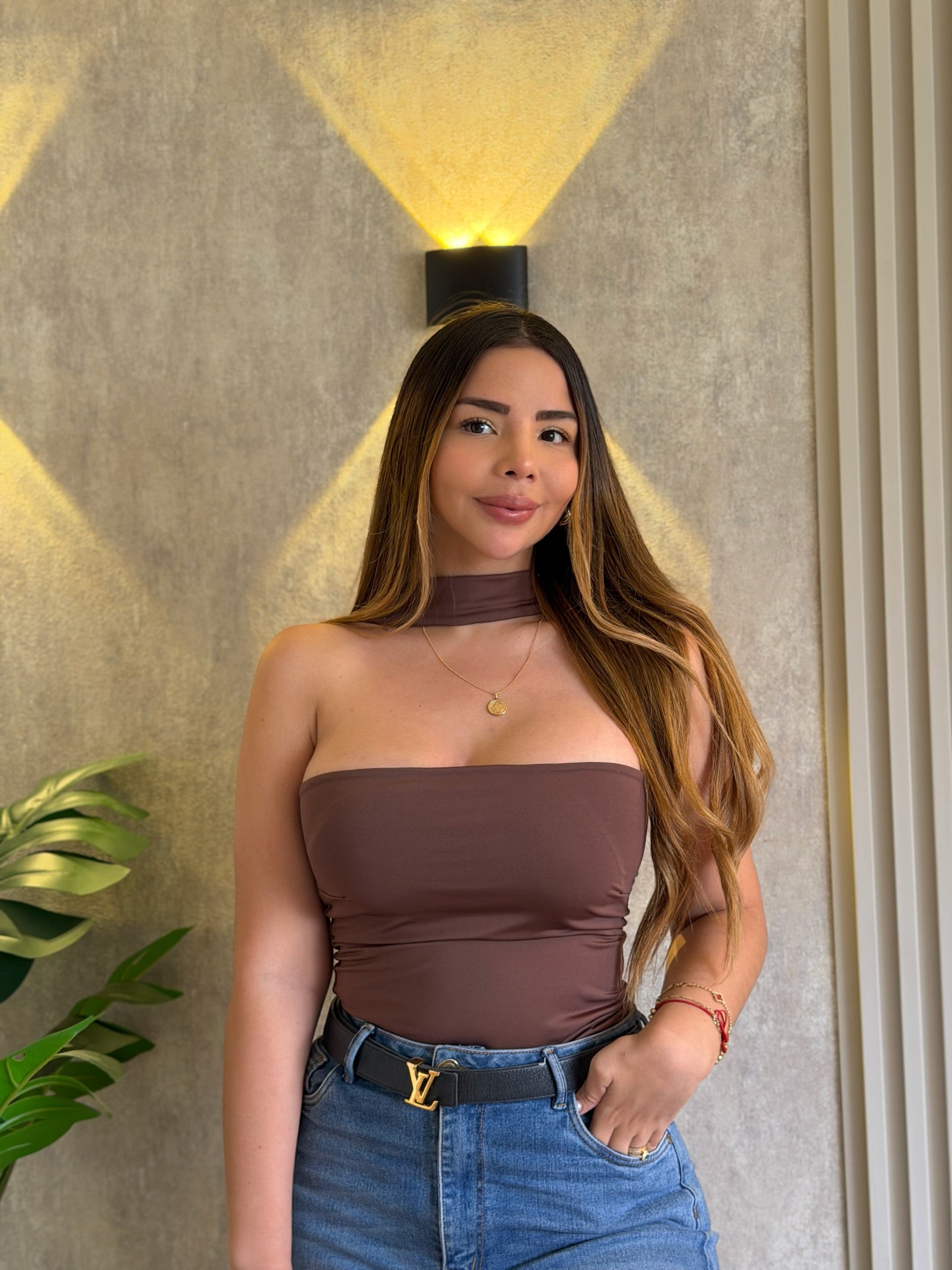 Body Mila Marrón